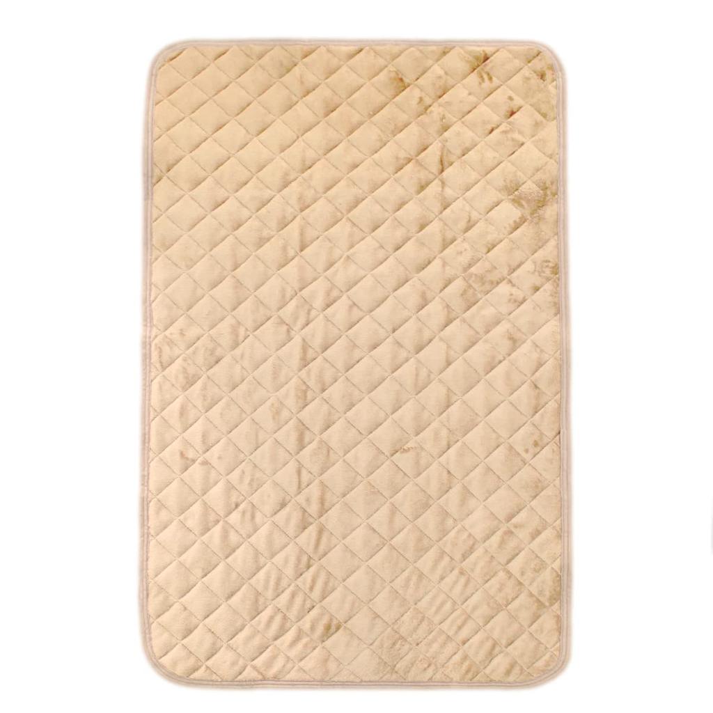 Fluffy Baby Flannel Mattress Beige X 120 Warm, Pad, (70 Cm)