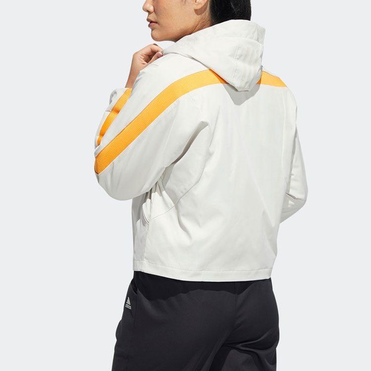 adidas Jackets Women's White Hooded Moderate Other HF2467