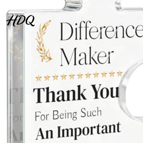 Personalized Puzzle Piece Decor Acrylic Shape Ornaments for Team Appreciation and Employee Recognition Transparent Meaningful Colleague Farewell