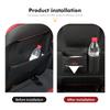 For Mitsubishi Car Logo Seat Slot Leather Storage Tissue Box Holder Auto Decorative Accessories Outlander Lancer Cross Colt