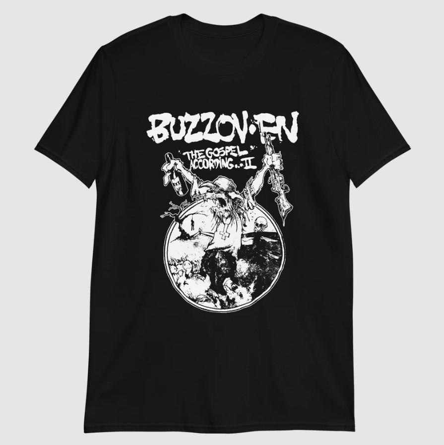 Vtg BUZZOVEN Band Gospel Gift For Fans Cotton Black Unisex T Shirt TU336 S