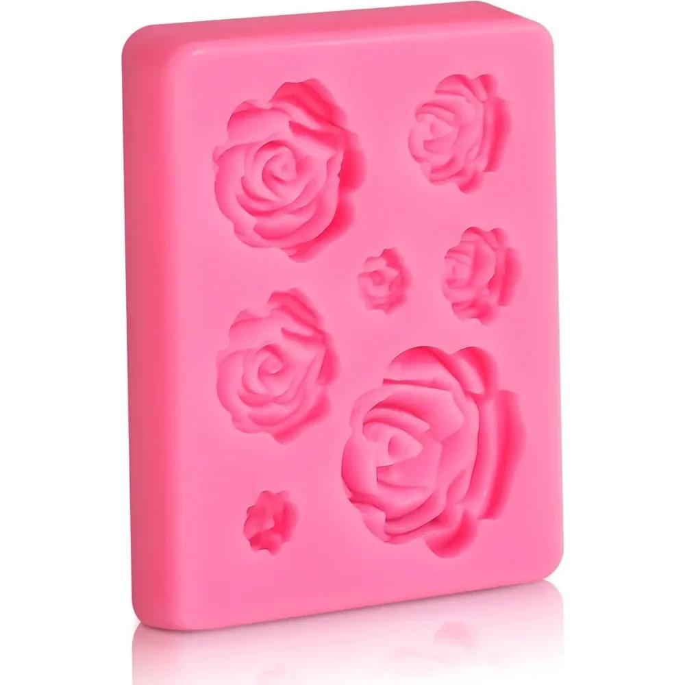 Silikonová forma na okvětní lístky DIY pečení dortů dekorace fondán pudink dort čokoládová forma květiny šperky silikonová forma