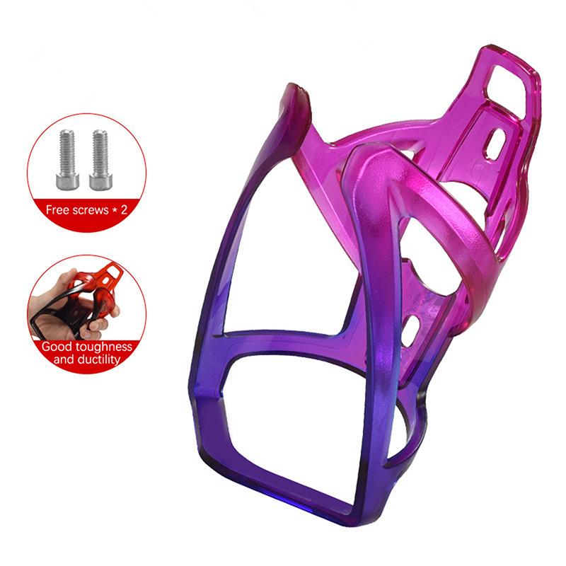 1Pc Road Bike Bottle Cage Water Bottle Holder Socket Holder Bottle Holder Cage Bicycle Bottle Racknylon Plastic