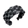 Temperament Fashion Color Block Woven Hair Clip & Headband Set - Women's Wide Edge Hair Tie & Face Wash Headwear