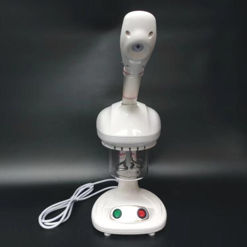 450W Kleine Kalt- und Heißsprühmaschine Gesichtsbedampfer Speziell für Kosmetikstudios Wasserauffüllender Ionenzerstäuber Schönheitsgerät