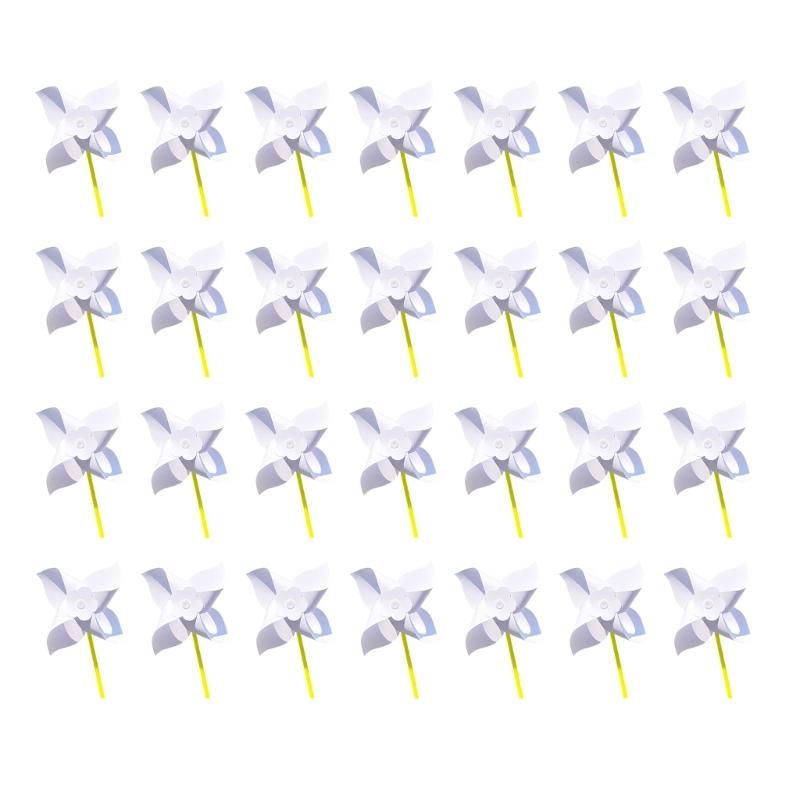 

100PCS Childrens Painting Craft Set With Customizable Windmill Toy For Creative Play And Learning жёлтый