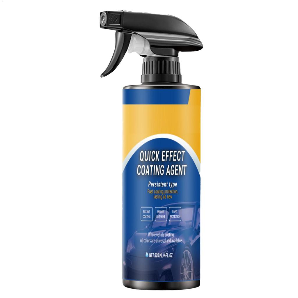 120ml Ceramic Car Coating Agent Spray 3 IN1Car Scratch Repairing Agent High Protection Long-Lasting Vehicles Coating Spray
