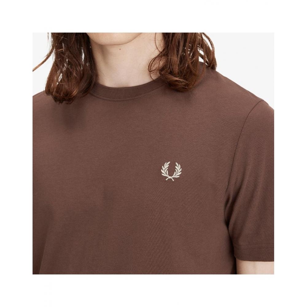 Fred Perry Tričko s kulatým výstřihem U85 Afpm2411600 U85
