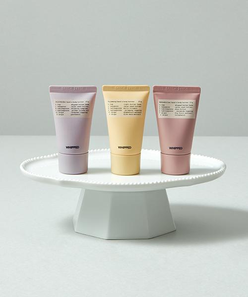 Whipped Hand & Body 3-Piece Butter Bag (Fig Butter, Yuzu Grapefruit, Joho Bender)