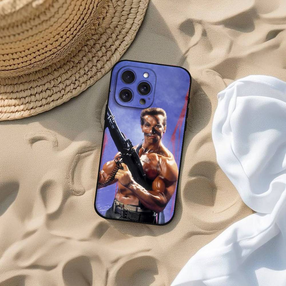 Arnold Schwarzenegger Terminator Phone Case For IPhone 17 16 15 14 13 12 11 PRO MAX PLUS Mini TPU Soft To Skin-friendly Case