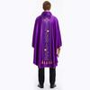 Medieval Priest Cosplay Costume With Tassel Robe For Halloween And Themed Events