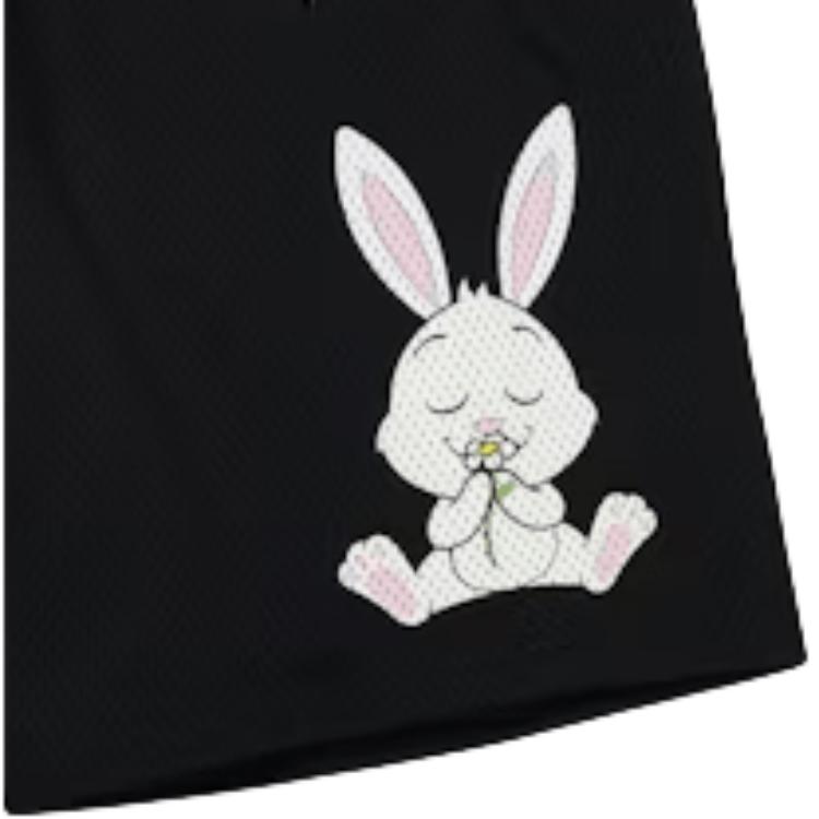 Palace Shanghai Opening Limited Edition Series Ss26 Straight Leg Cartoon Rabbit Print Sports Shorts Unisex shorts PAL-SS26-413