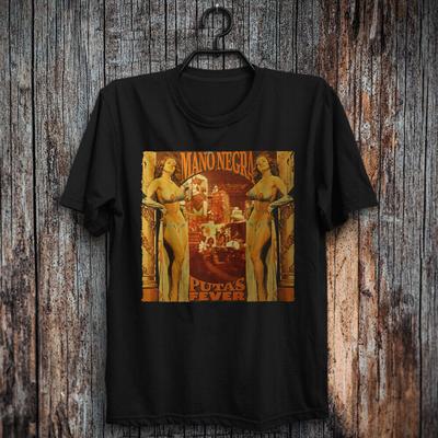 Puta'S Fever Mano Negra Manu Chao Vintage Retro Clandestino La Radiolina Unisex T-Shirt
