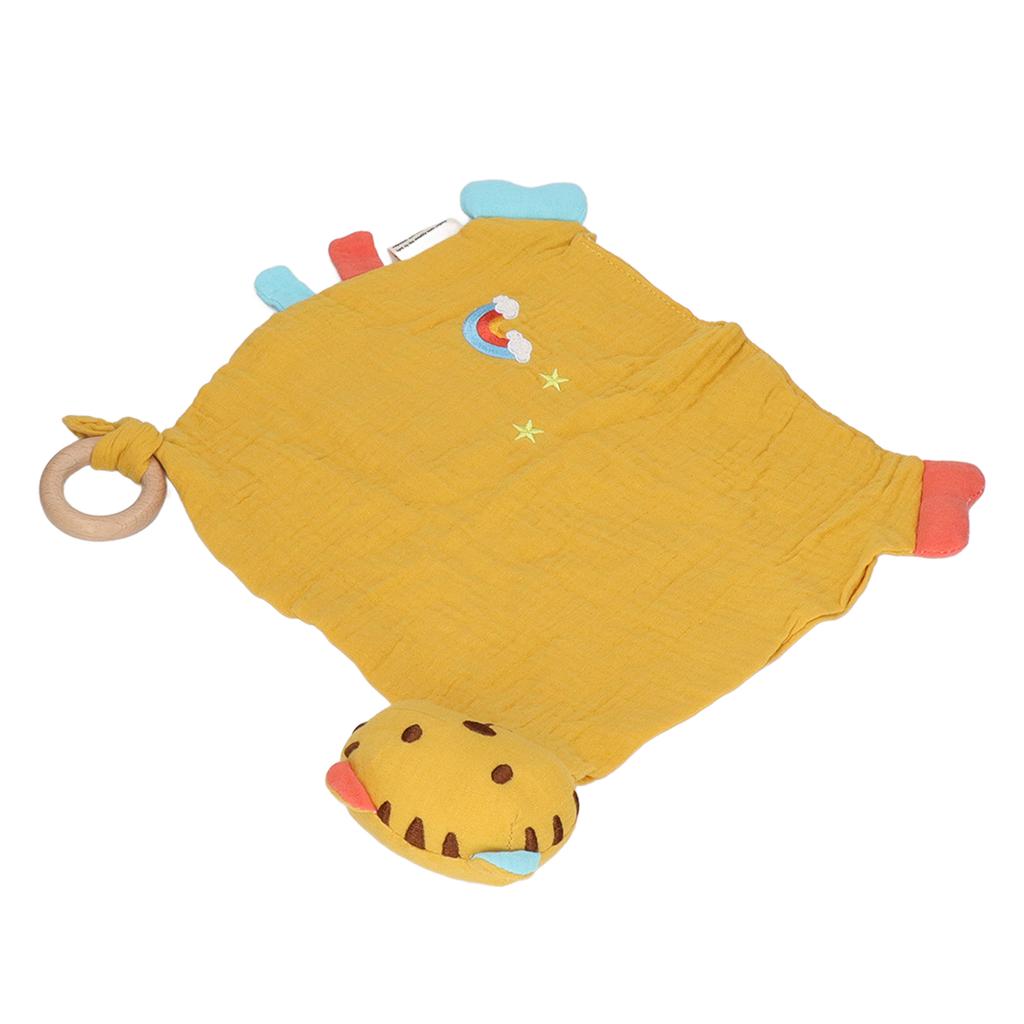 Tkanina Przytulanka Koc Bawełniany Kształt Tygrysa Gryzak Do Gryzienia Uspokajający Emocje Komfort Dziecka