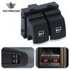 Window Control Switch Button Driver Side For VW Eos Golf MK5 MK6 GTI 2 Door Scirocco Tiguan Polo 5K3 959 857/5K3 959 857 A B