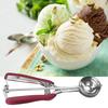 Stainless Steel Ice Cream Spoon 3/4/5cm 1pc Multifunctional Fruit Potato Mash Scoop with Spring Handle Kitchen Tool VIE LENTE
