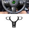 Für BMW F Chassis F06 F10 F11 F12 F15 F16 F20 F21 F22 F23 F30 F32 F34 ABS Carbon Textur Auto Innen lenkrad Abdeckung Trim