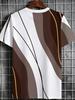 Men'S Branded T-Shirt, Suitable for Various Occasions, Swimming Pool, Newcomer Clothing, Versatile Fashion, Ins Style, Seaside Vacation, Pool Party,