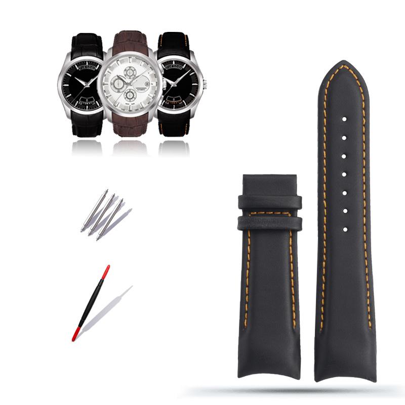 

Классический ремешок для часов из натуральной телячьей кожи 22/23/24 мм для часов Tissot T035627/617/407 Series с пряжкой-бабочкой 22mm