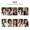 ILLIT SUPER REAL ME REAL ME Ver. Cartão de foto oficial