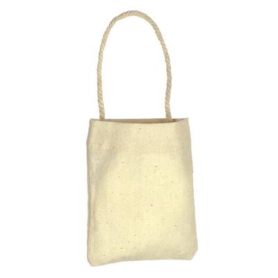 MégaCréa DIY - Natural Cotton Bags with Cord 24 Pieces
