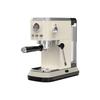 Italian Stainless Steel Semi-Automatic Espresso Machine with High-Pressure Extraction and Integrated Milk Frother