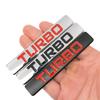Car Styling Metal Turbo Logo Car Emblem Premium 3D Sport Badge Auto Rear Trunk Sticker Side Fender Accessories Decal