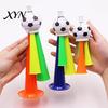 Soccer Fan Horn 2Pcs Cheering Horn, 3 Tone Sports Noise Maker, Football Game Accessory Handheld Stadium Trumpet for Day, Party Three-tone Cheer