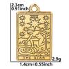 12Pcslot Metal Tarot Charm Mix Accessories Sun Moon Star Pendant Charms For Jewelry Making Supplies Wholesale Items Diy Earring