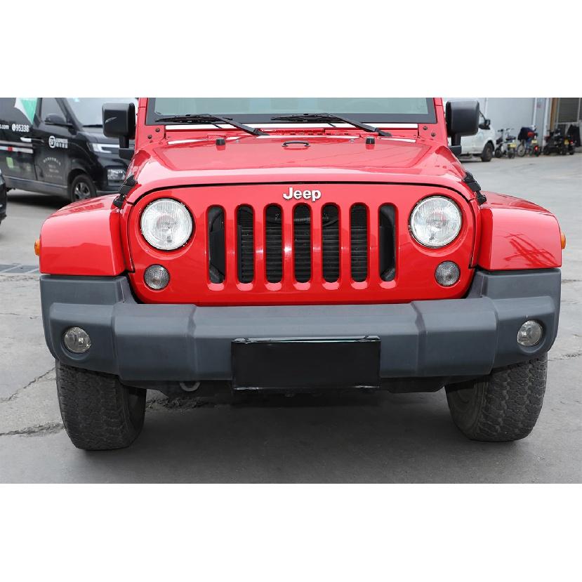 Car Front Fog Light Lamp Cover Protect Trim for Jeep Wrangler JK 2007-2017 Compass 2008-2010 Patriot 2011-2016 Accessories ABS