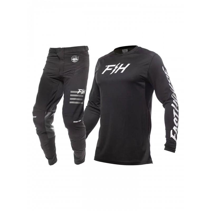 Men Women Cycling Jersey Set Breathable Quick-Dry Mountain Bike Riding Apparel Trail Off-Road Use