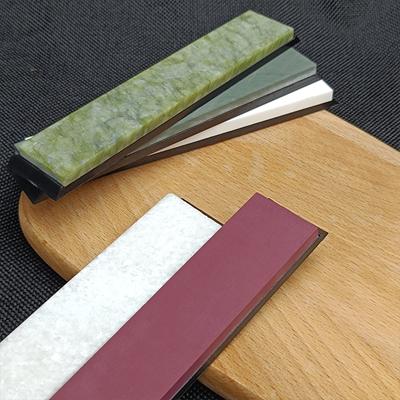 3000-10000 Natuurlijke Agaat Slijpsteen Messen Vaste Hoek Slijpsteen Slijpsteen met Basis Keukengereedschap