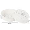 3L/5L Premium Steamer Holder 2 Sizes Drain Design Round Shape Anti Rust Plastic Steamer  Steamer Basket Corrosion Resistant