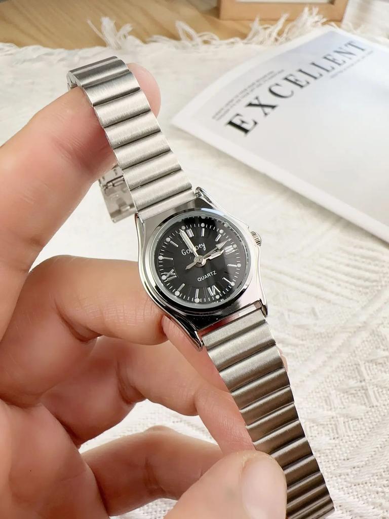 Luxus Goldener Quarz Uhr Edelstahl Armband Armbanduhren für Männer Frauen Weiblich Männlich Relogio Masculino Uhr Dropshipping