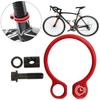 Aluminum   Alloy Bike Lock Seat Clamp with Screw Nut for Mountain Road  