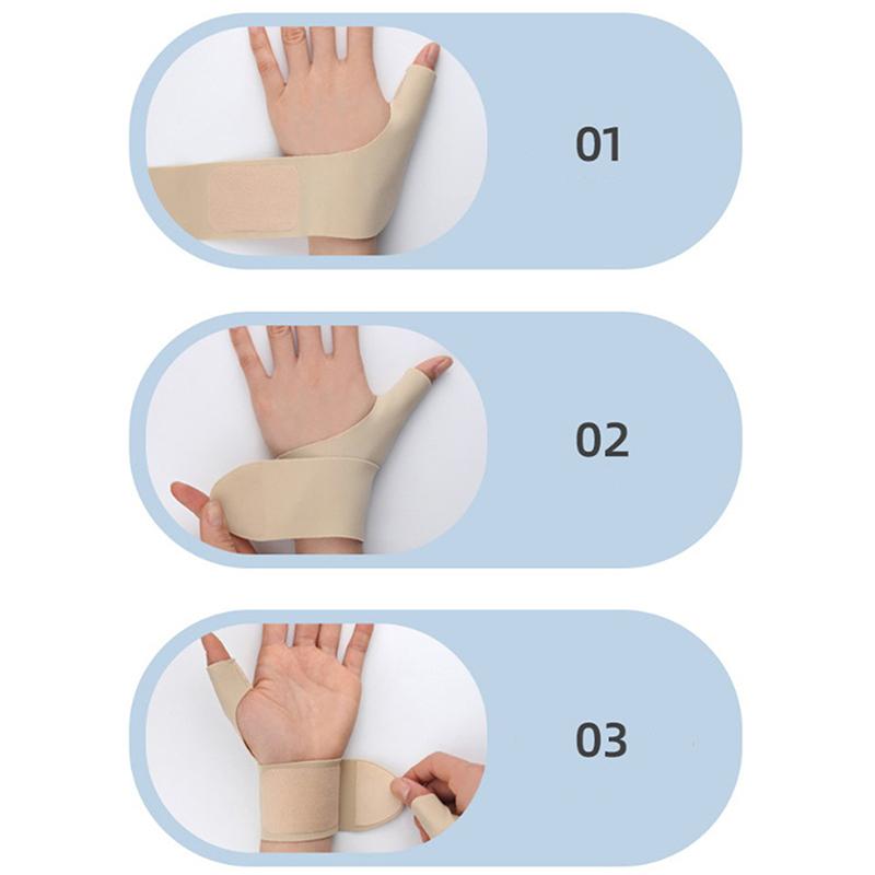 Thumb Sleeves Wrist Support Breathable Hand Brace High Elastic Wrist Brace Soft Thumb Compression Sleeve Protector For Tendoniti