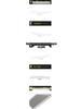 Compatible with 21 Siennas: Rear Door Slide Rail Decorative Trim and Bright Strip Accessory.
