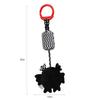 Baby Sensory Hanging Rattles Toy Black White Animals Stroller Infant Bed Wind Chimes 0-12 Months Infant Rattle Educational Toy