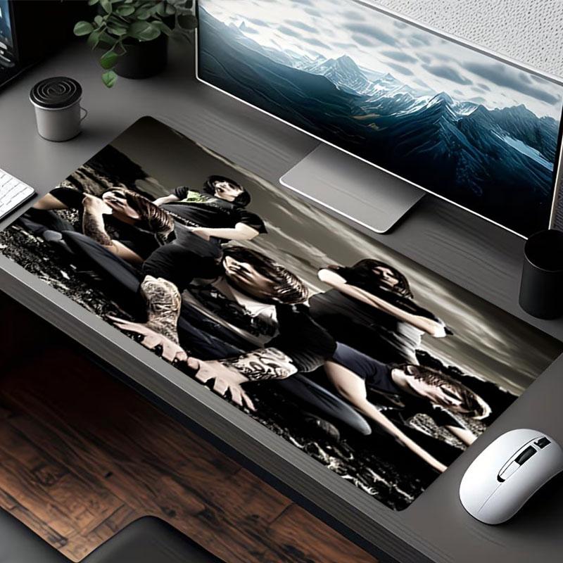 Bring Me the Horizon Print Mouse Pad, for Keyboard Pad Laptop PC Mat for Office Home Use, Desk Decor, Perfect Birthday Gift for Gamers