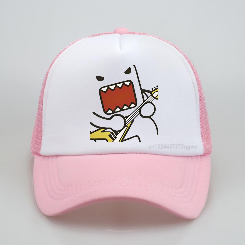 Epic Face Domo Kun Funny Meme Hat Unisex Women Fashion High Quality Mesh Breathable Trucker Hats Adjustable Outdoor Baseball Cap