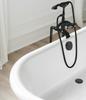 Universal Automatic Bathtub Siphon TADYCH Black