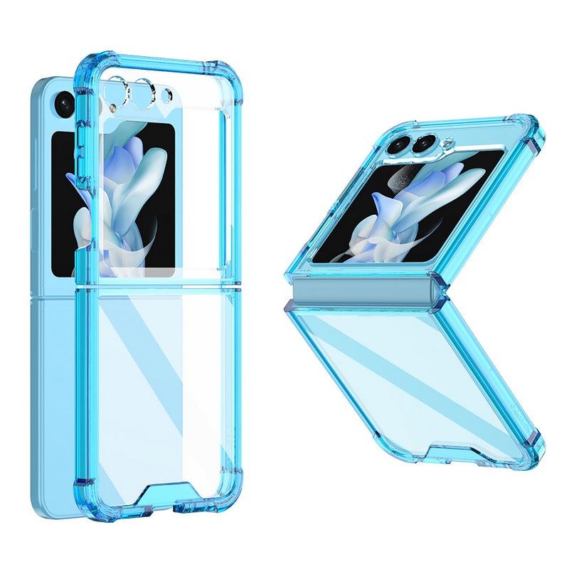 Stylish Galaxy Z Flip5 Protective Case Foldable And Simple Design Anti-drop Function