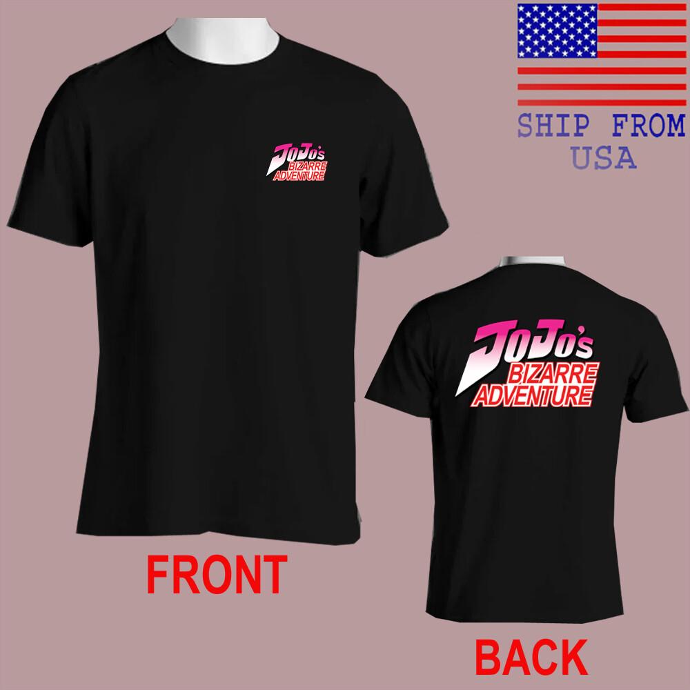 

Jojo#039;s Bizarre Adventure Cartoon Men#039;s Black Size S5XL Unisex T-Shirt S