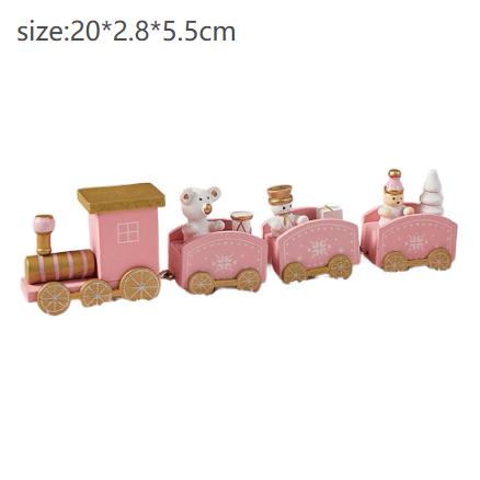 

Decorative Train Christmas Decoration Christmas Celebration 4-Piece Set Colorful Design Joyful Activity Kids Safe China Mainland