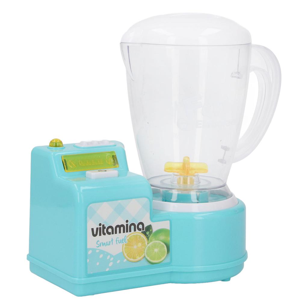 Blender Toy Kitchen Accessories Pretend Play Appliance Toy Interactive Educational Smoothie Maker