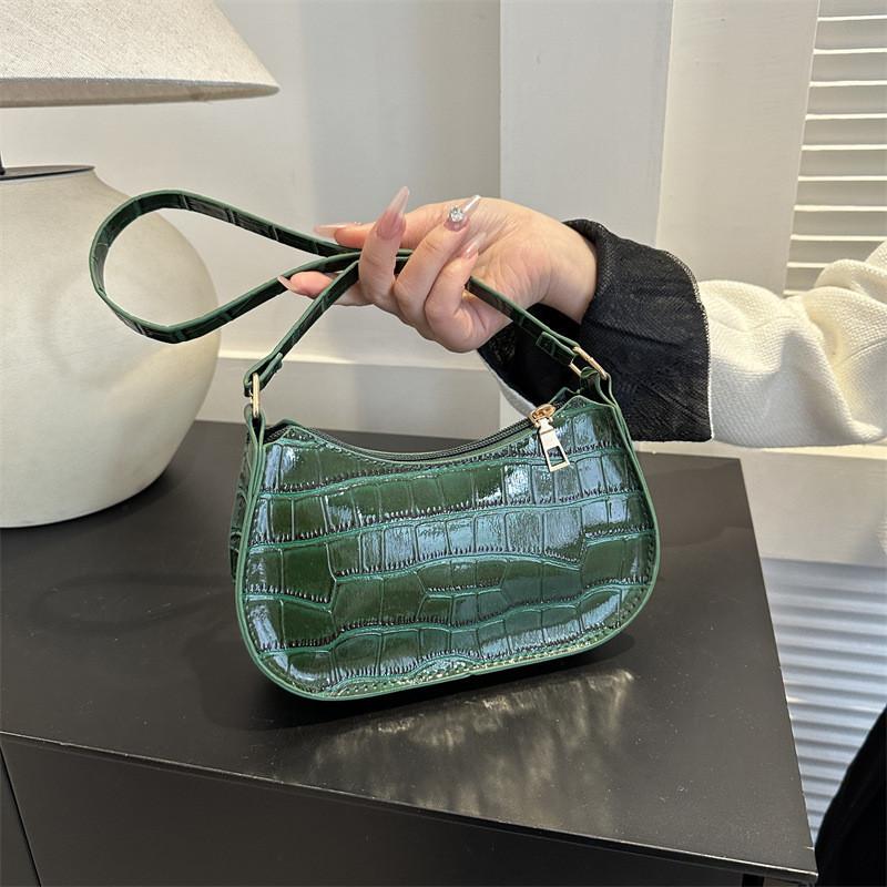 Vintage Chic Shoulder Bag Women's 2023 New Underarm Bag Trendy Korean Style Ladies Bag