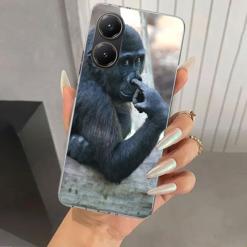 

Monkey Memes Phone Case for Xiaomi Poco X5 X6 X7 Pro F7 Ultra M7 Redmi 15 15C 13 13C 12 12C 10 10A 10C 9 9A 9C 9T Shell Poco X7 Redmi 9A