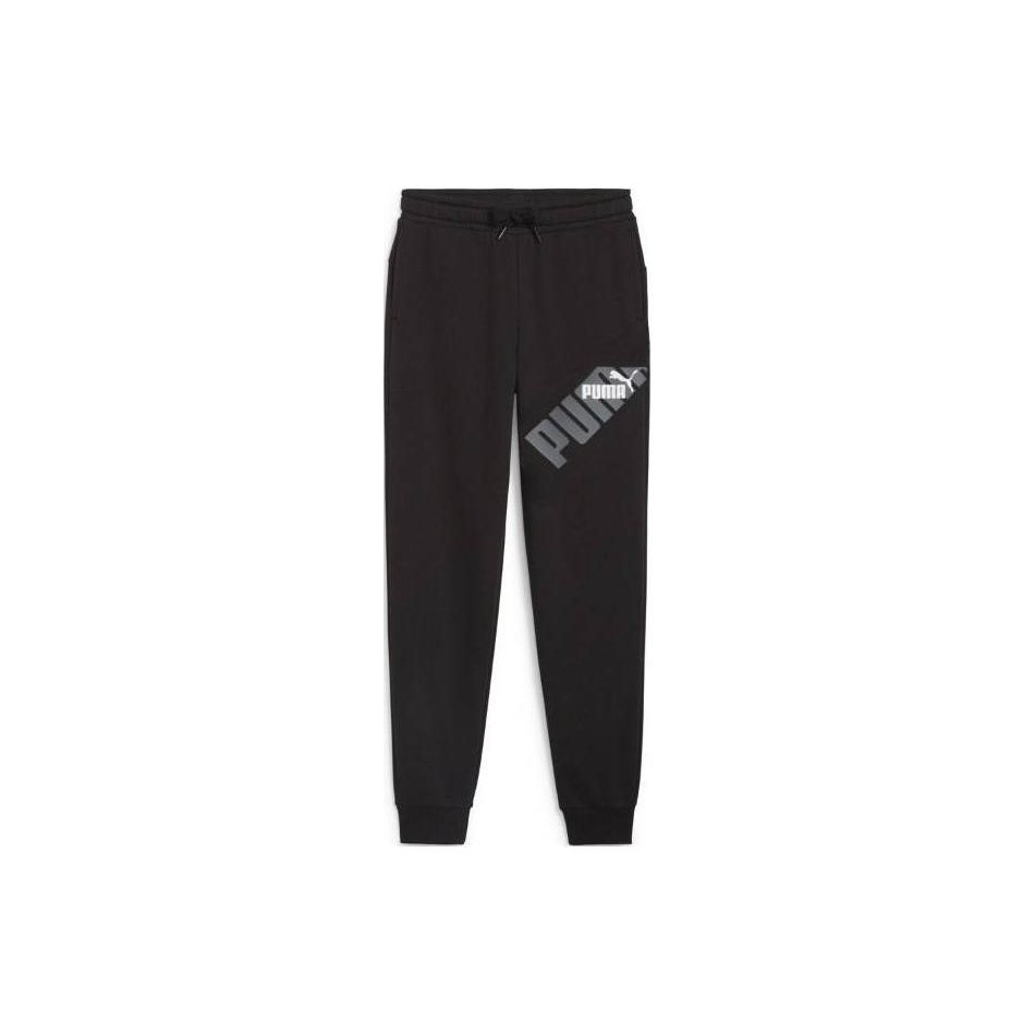 Puma Power Детские вязаные спортивные брюки Детские штаны Черный 679257-01 176