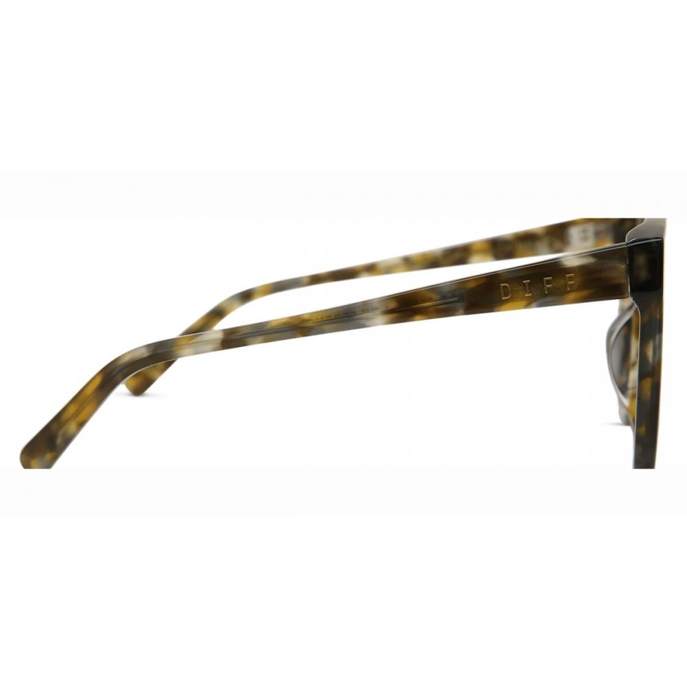 Diff Gia Sea Turtle Turtoise+grey Lens Unisex Sunglasses