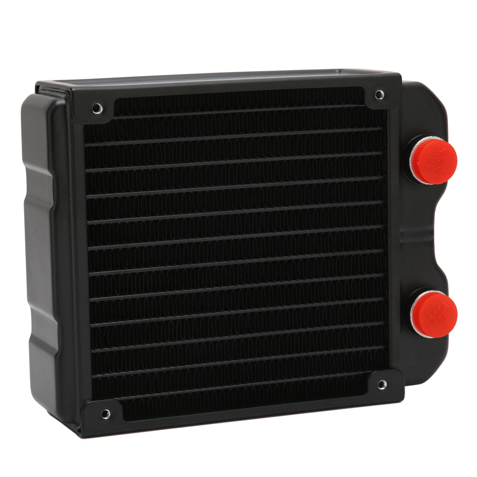 

Радиатор алюминиевый сплав компьютер с водяным охлаждением 45 мм толстый двухслойный алюминиевый радиатор G14 винт